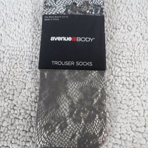 Avenue Body Womens Trouser Socks, Size 8- 1/2-12